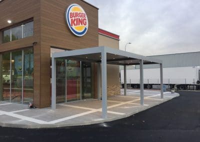 Instalacion de Pergola Bioclimatica Terraza Hosteleria 1