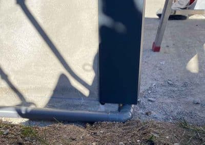 PÉRGOLA BIOCLIMÁTICA CON TECHO FIJO DE PANEL SÁNDWICH CHALET EN TORRELODONES MADRID 6